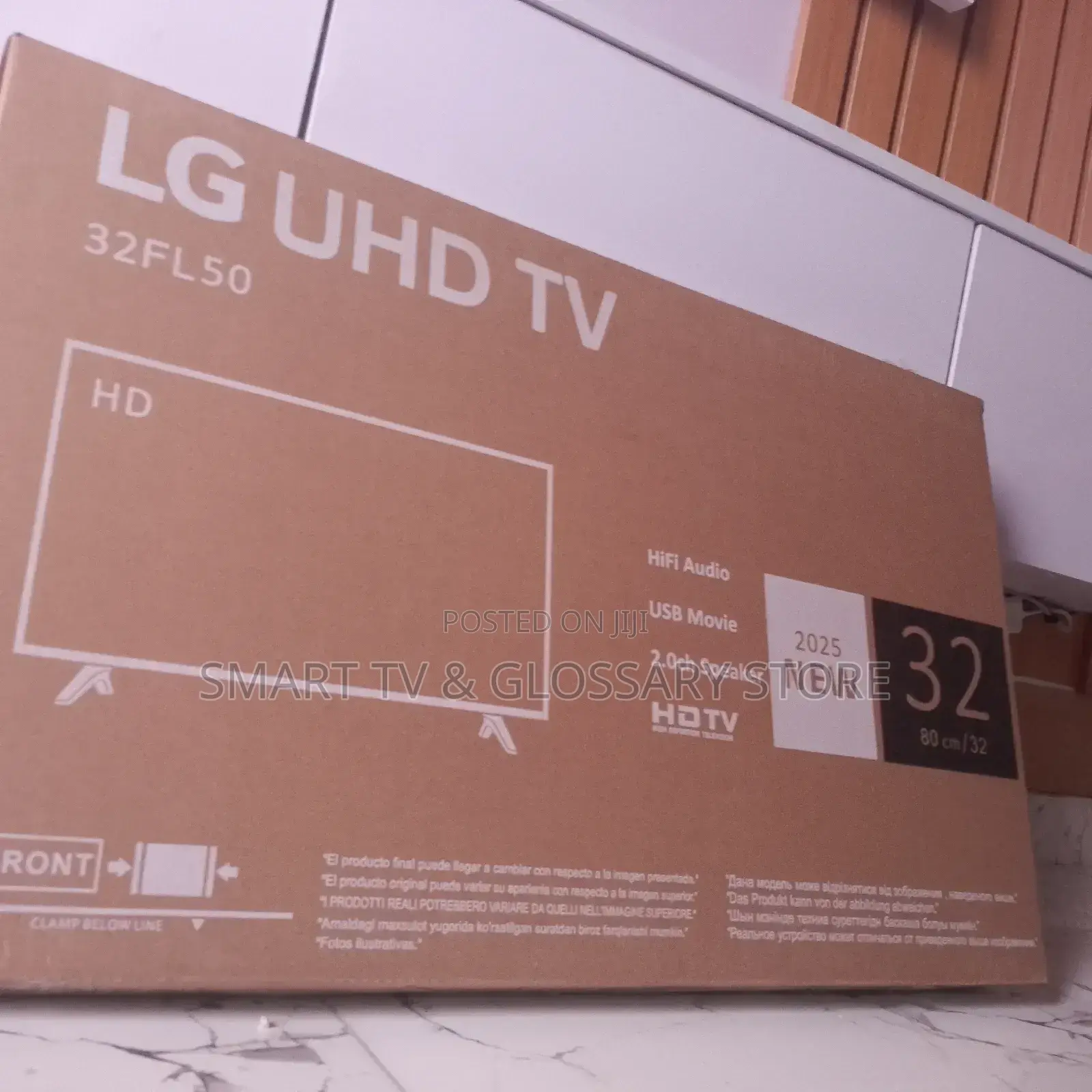 32 Inches With Sharp Contrast