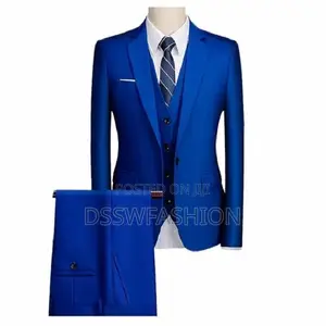Photo - Exclusive 3pcs Turkish Suit + Free Premium Tie or Metal Cuff