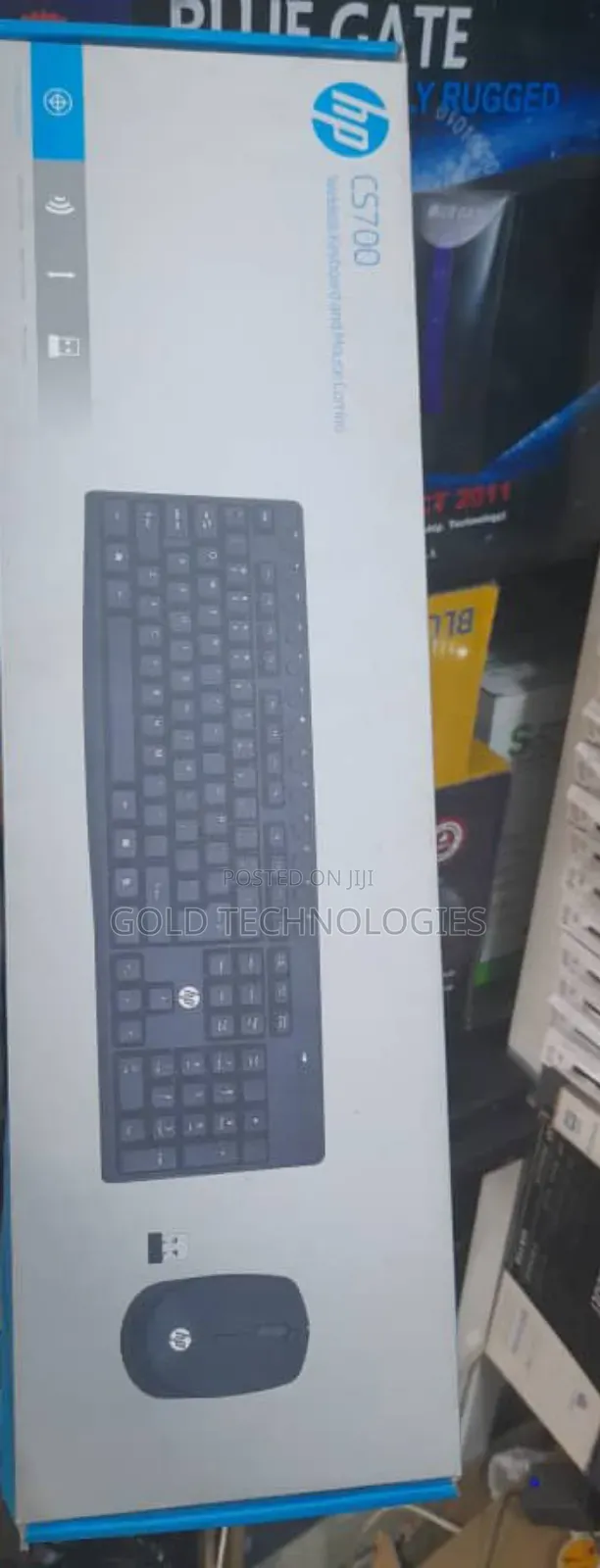 Combo Wireless Keyboard and Mouse for Computers