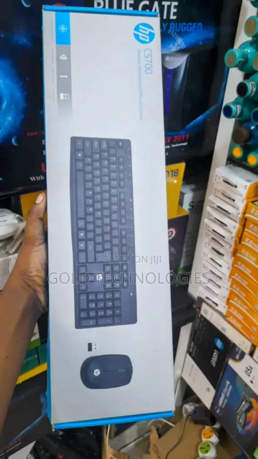Combo Wireless Keyboard and Mouse for Computers