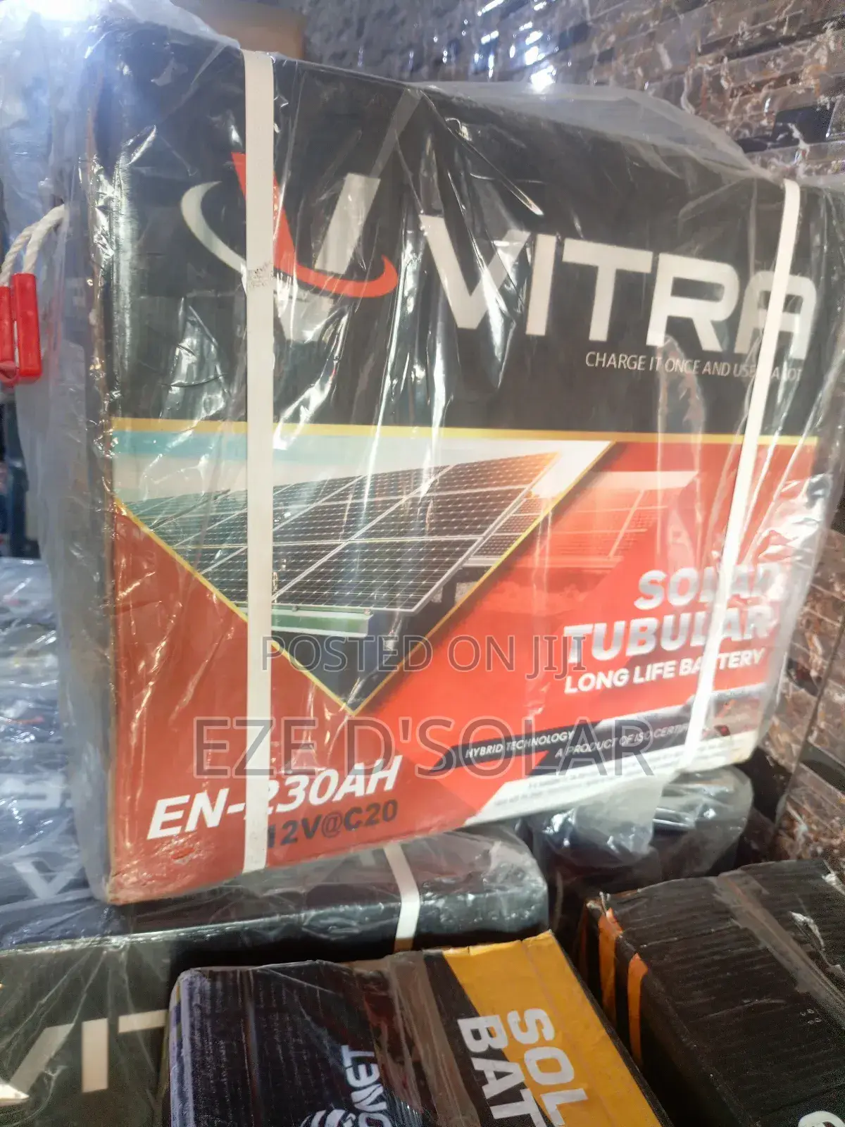 Vitera Solar Battery 220ah 12v