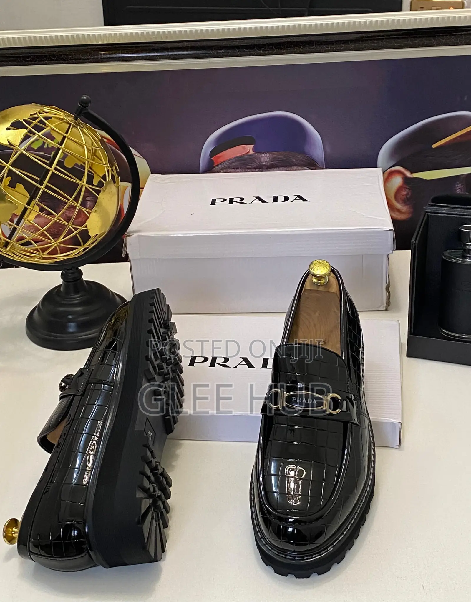 Prada Patterned Shoes