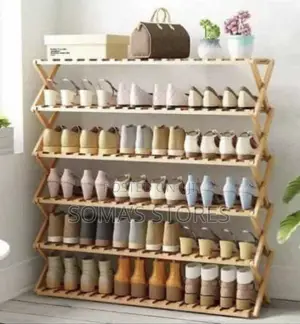 Wooden Shoe Rack