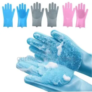 Multifunctional Silicon Washing Gloves