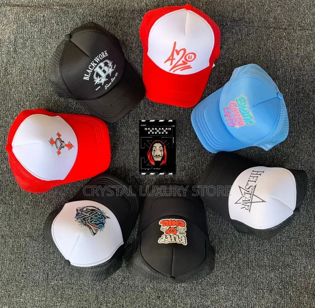 Top Quality Luxury Men Face Cap