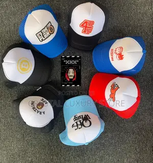 Top Quality Luxury Men Face Cap