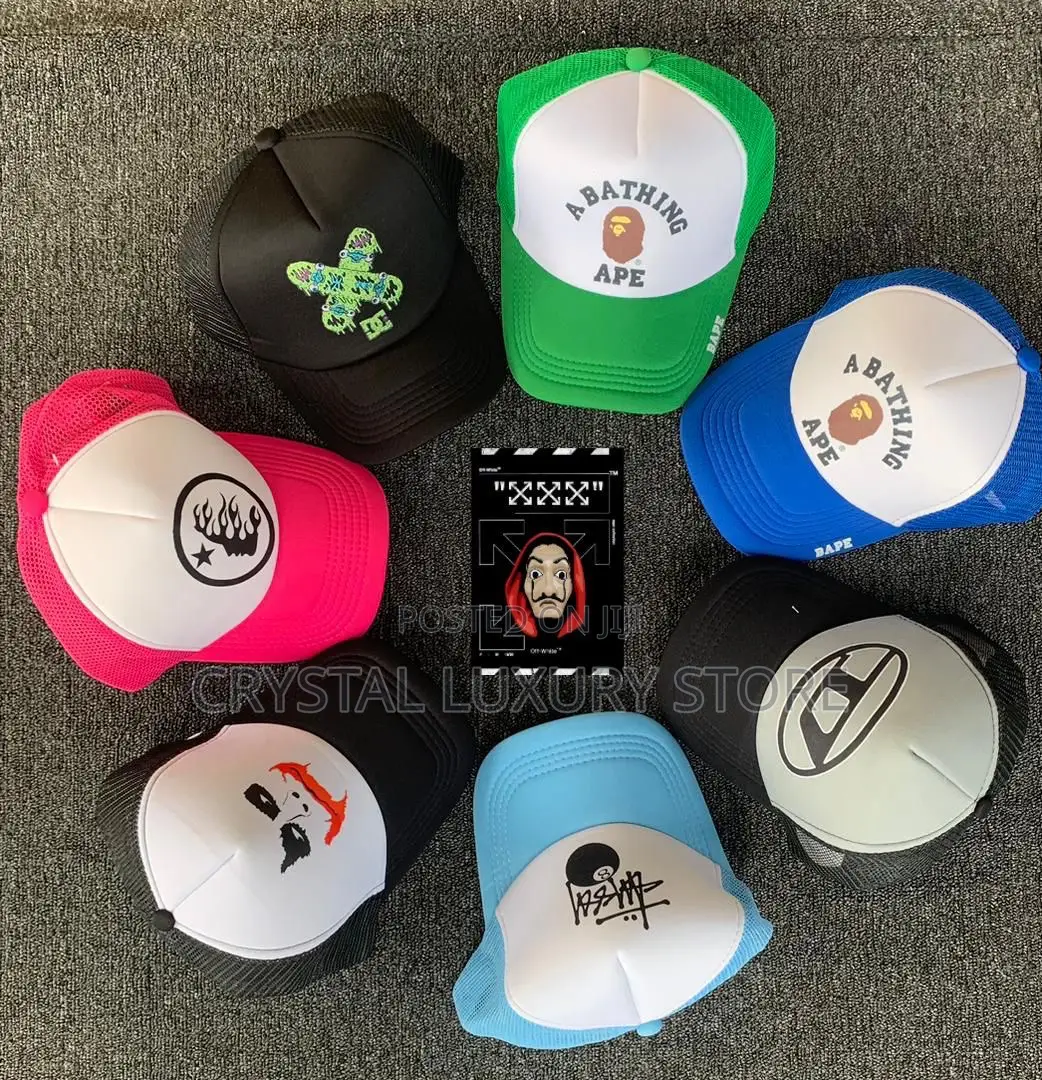 Top Quality Luxury Men Face Cap