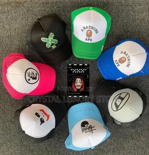 Top Quality Luxury Men Face Cap