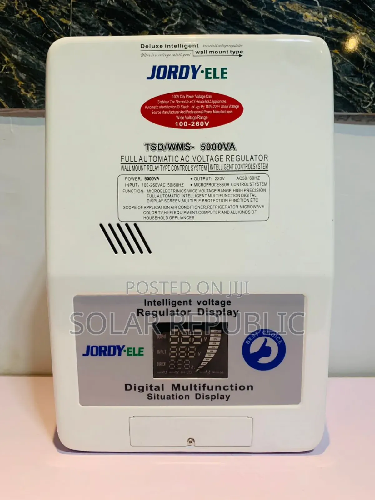 5kva Jordyele Voltage Stabilizers 100v