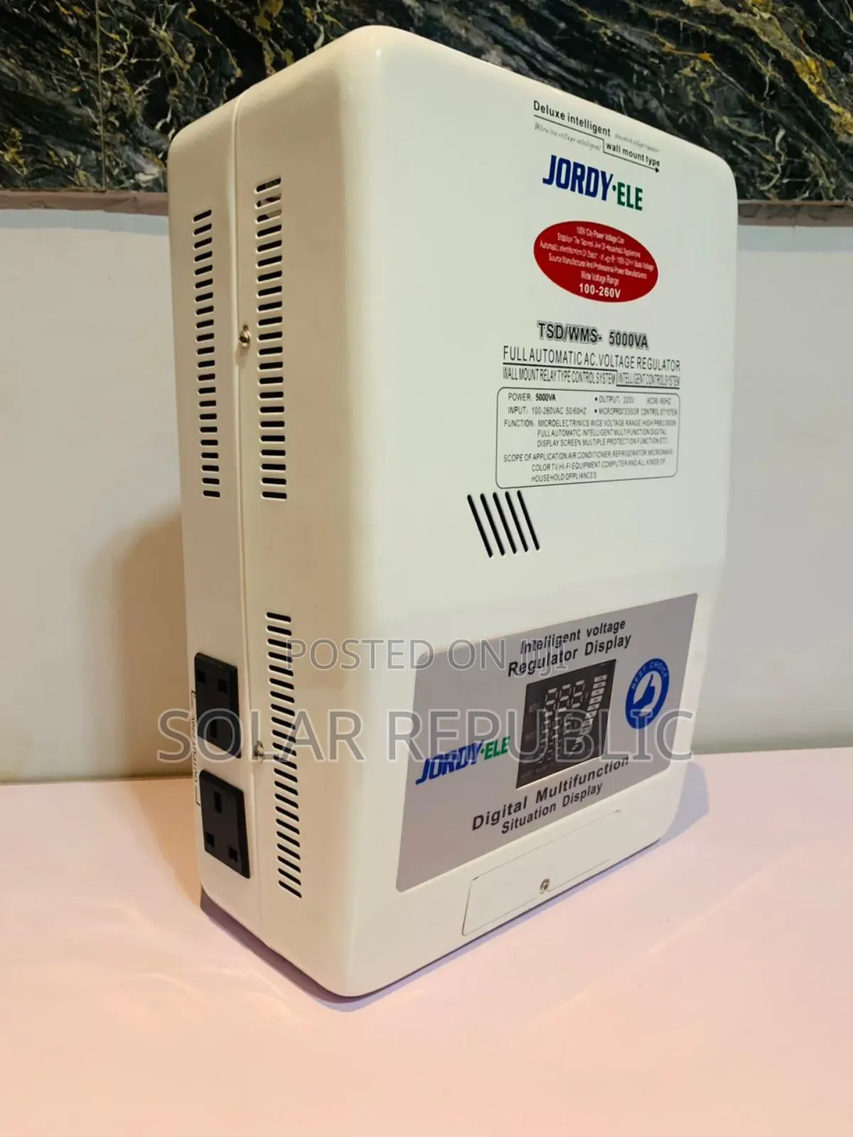 5kva Jordyele Voltage Stabilizers 100v