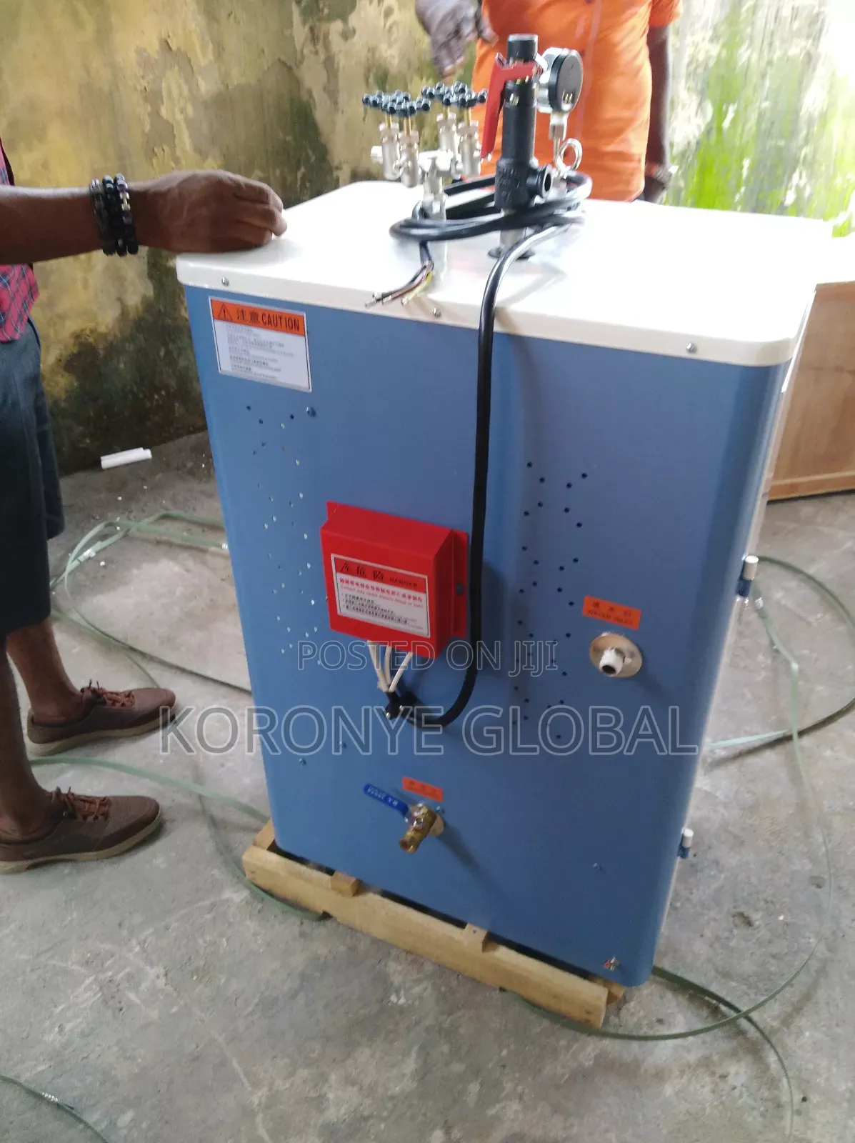Steam Labelling Machine
