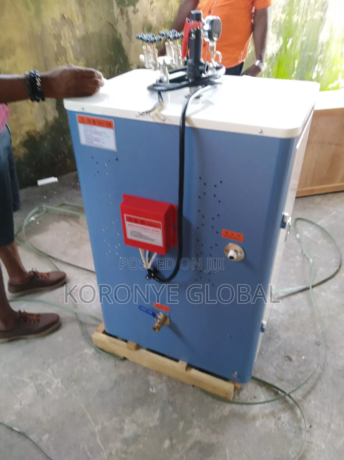 Steam Labelling Machine