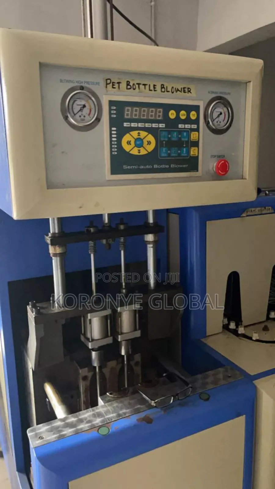 2 Cavity Pet Bottle Blowing Machine