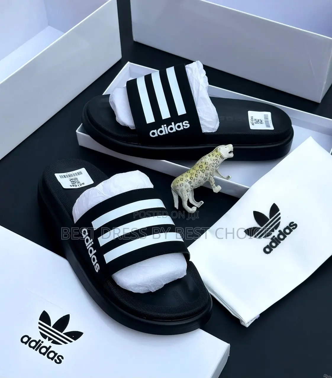 New Adidas Double Sole Slide