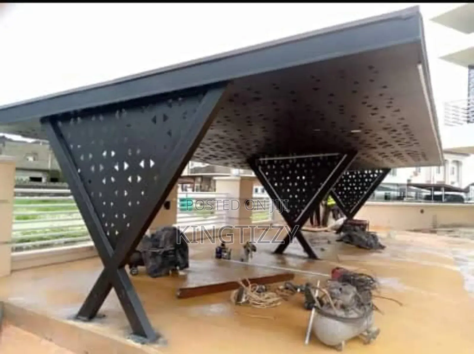 Luxury Carport 4 Car Space
