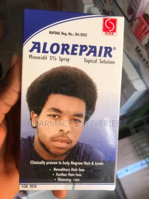 Alorepair Minoxidil Spray Topical Solution for Men Women
