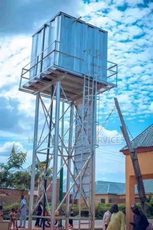 Overhead Water Tanks Construction