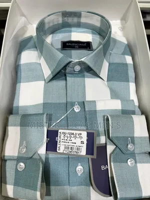 Balenciaga Checked Long Sleeve Shirts '