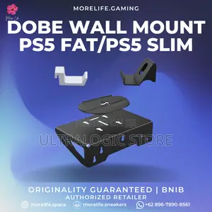 New Dobe Wall Mount, Bracket For Ps5, Ps5 Slim Console Stand