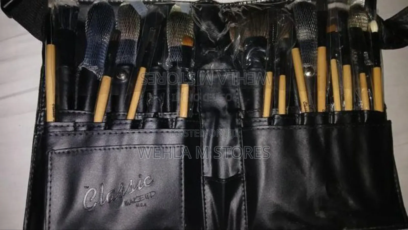 Makeup Brush Belt With Brushes (23)