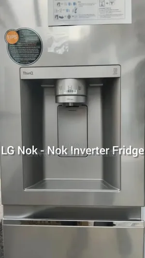 New LG 674L Nok - Nok Inverter Fridge Side by Side Ice Maker