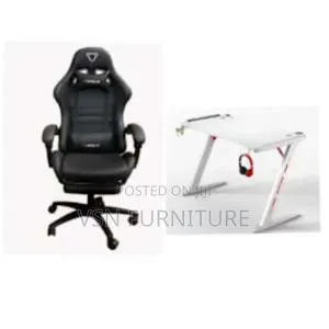 Home and Office Gaming Chair With Desk