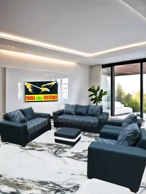 7 Seaters Sofa Chairs and Ottoman Table