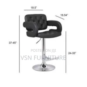 Black Bar Stool