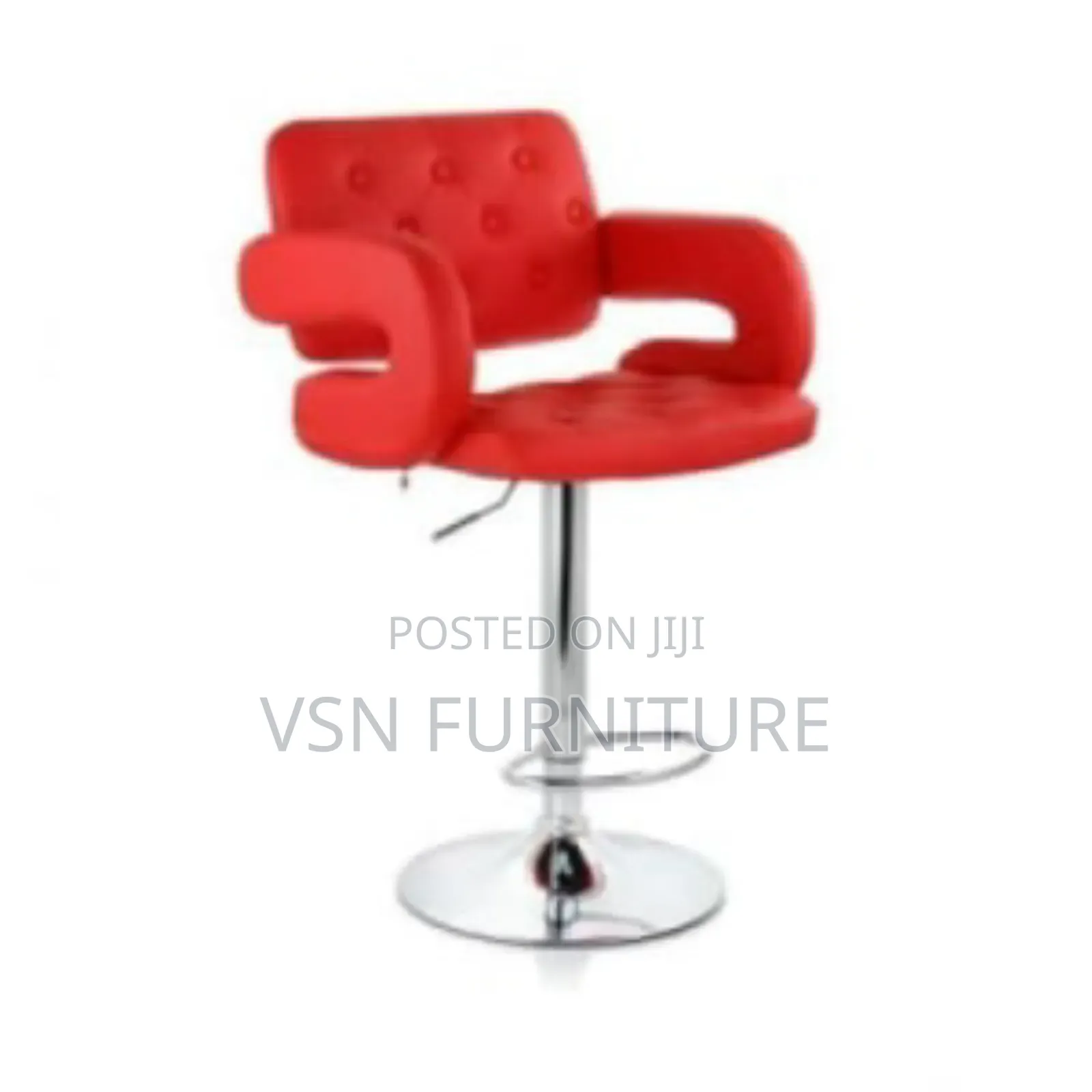 Red Bar Stool