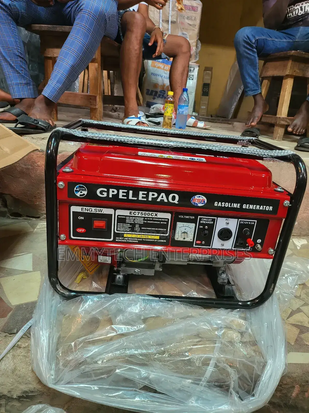 Elepaq Generator 3.5kva Gpst7500cxr
