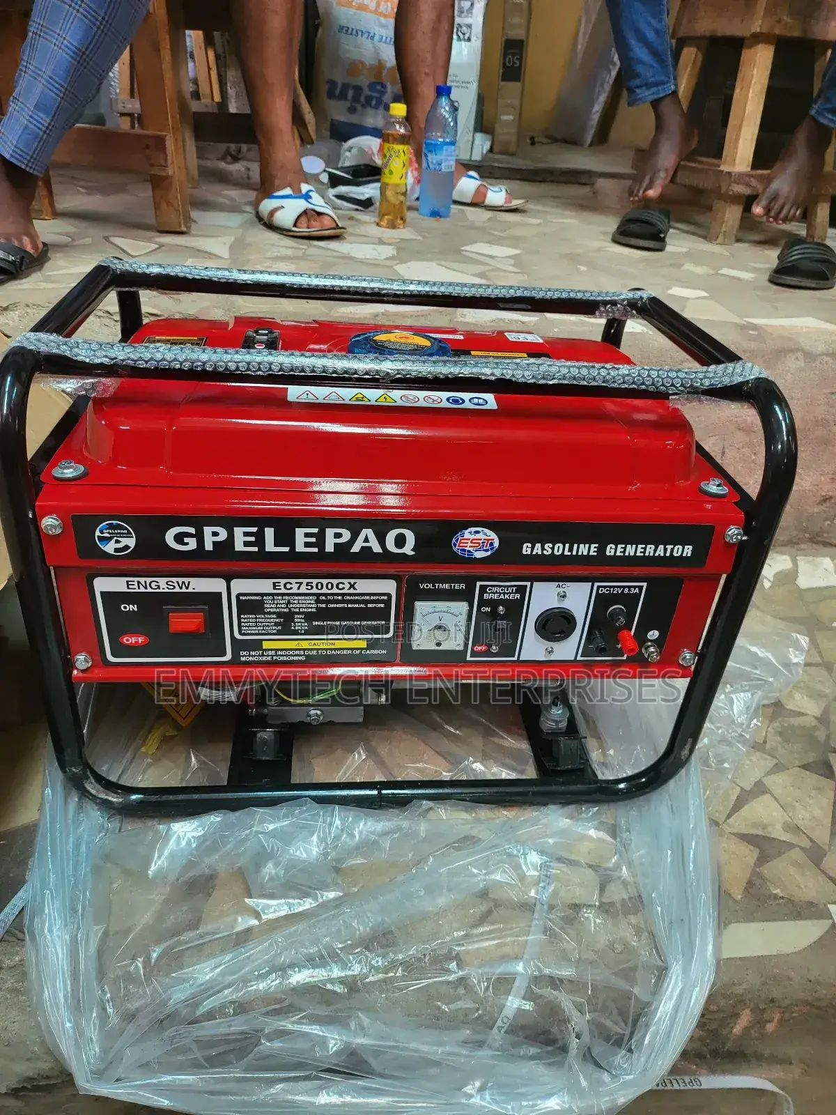 Elepaq Generator 3.5kva Gpst7500cxr