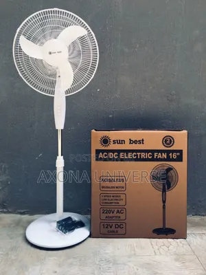 Sun Best AC/DC Electric Fan 16"