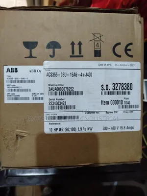 Frequency Drive Abb(VFD) 7.5kw /10hp
