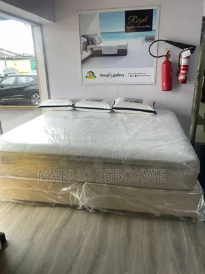 [La] Executive Royal Pillow-Top Memory Foam 6ft by 6ft by 12inche