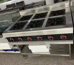 Industrial 6 Burner Cooker Without Oven