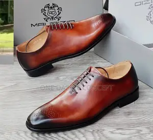 Maurizio Leather Brooks Shoe