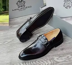Maurizio Leather Brooks Shoe