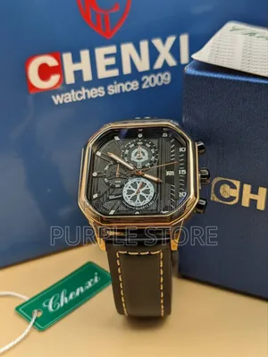Photo - Chenxi Chronograph Leather Watches 3