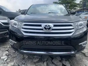 Toyota Highlander Limited 2012 Black