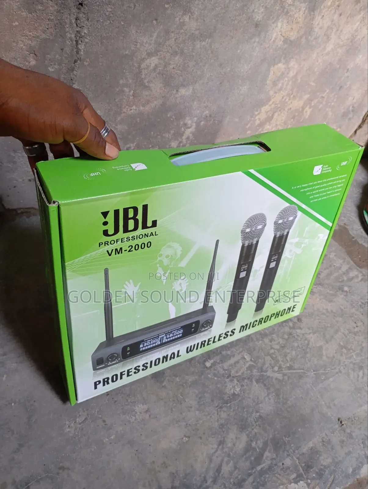 Professional JBL Wireless Microphone Vm2000