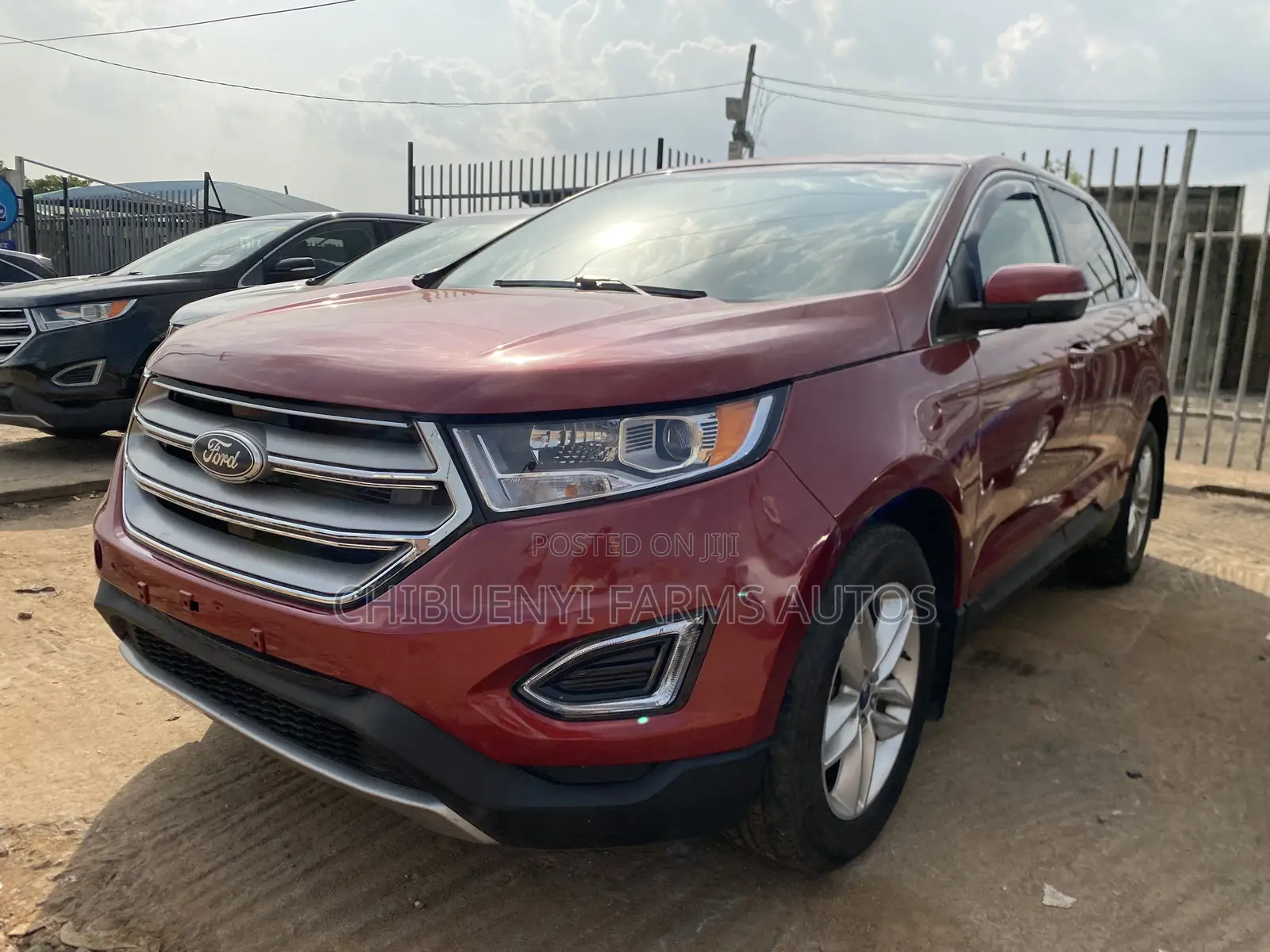 Ford Edge 2016 Red