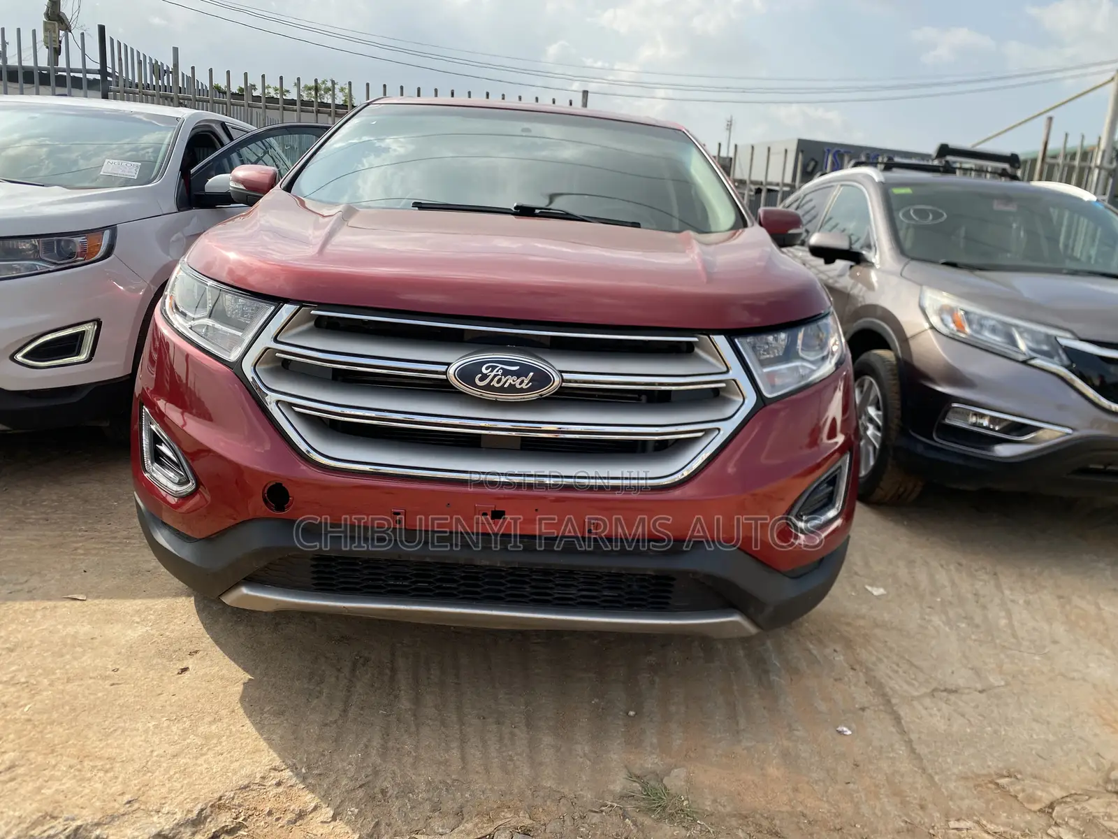 Ford Edge 2016 Red