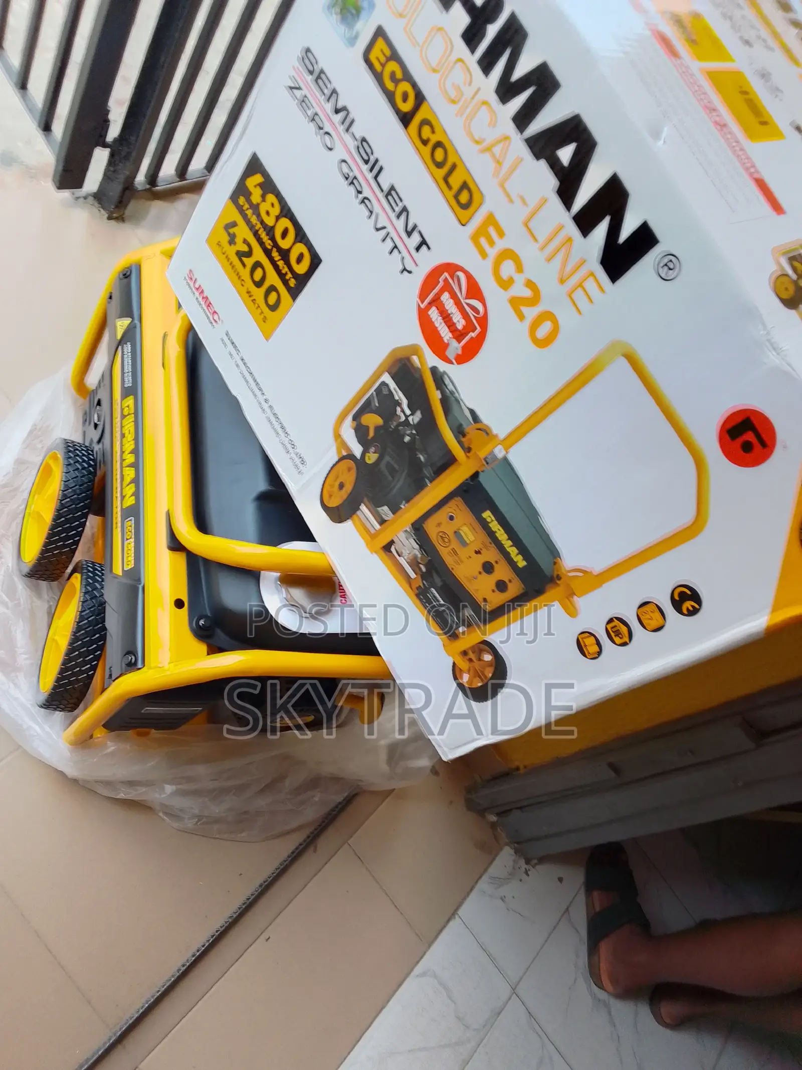 Firman 4.5kva Automatic Generator ( Eco Eg20 )