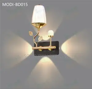 Led Flower Branch Wallbracket White and Warmwhite