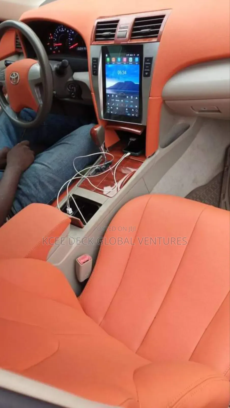 Seat Solid and Android Screen Tesla Camry 2008