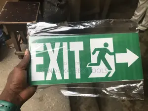 Safety Exit Sign