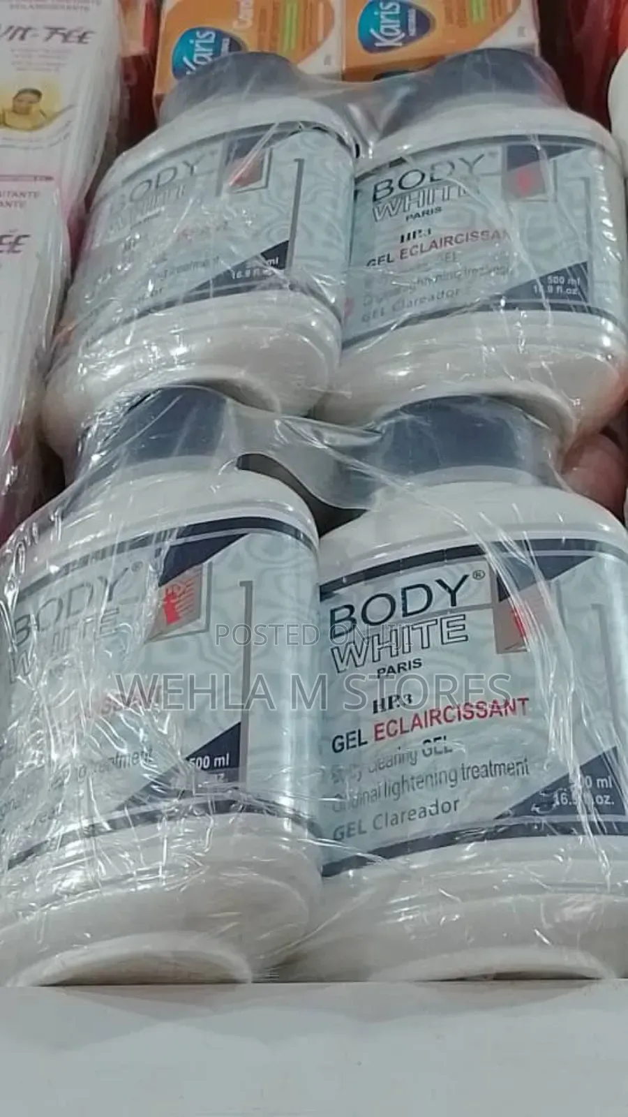 Body White Paris Gel Eclaircissant - 500ml
