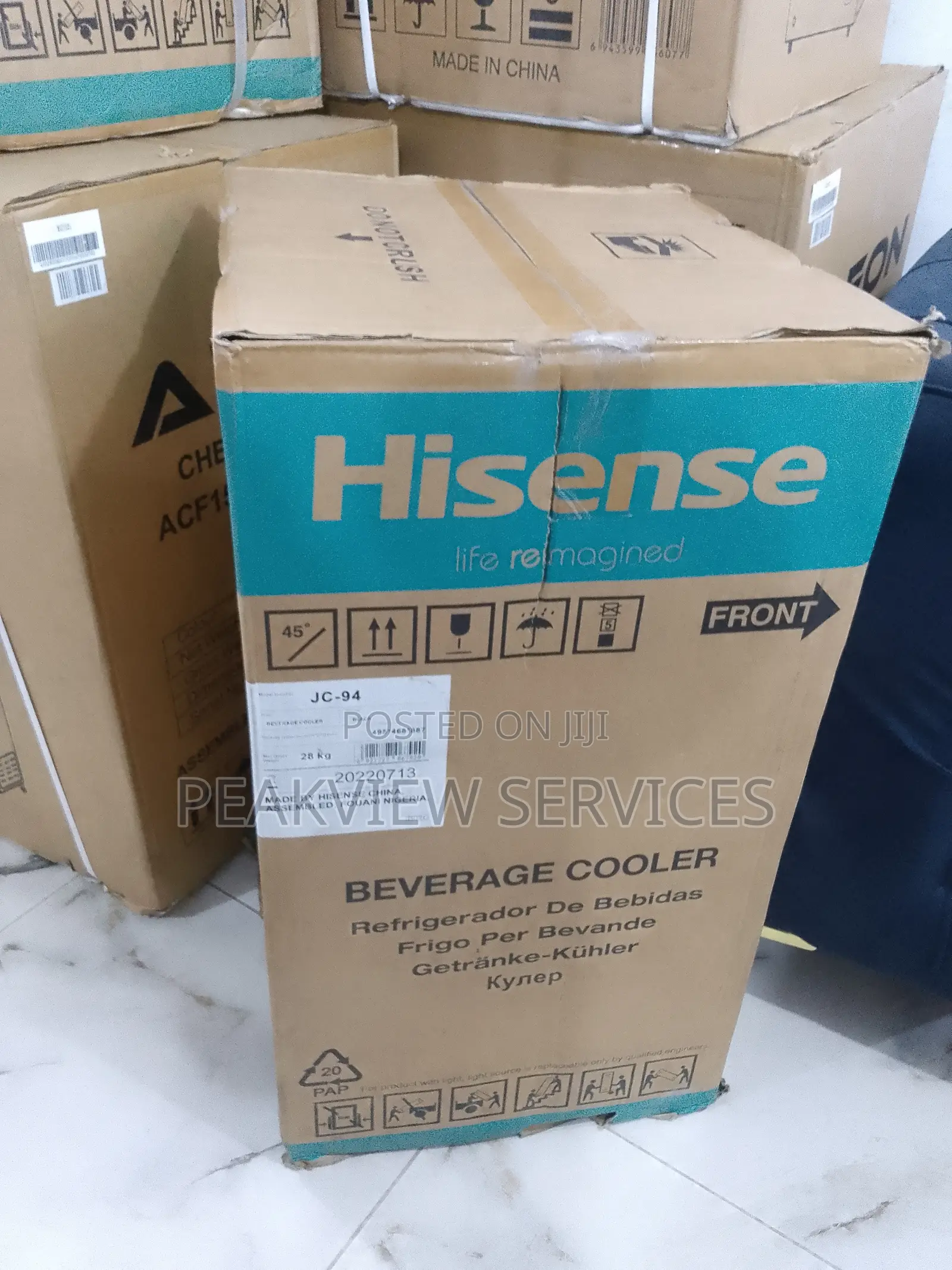 Top Value Hisense 91L Bevereage Jc-94 Cooler Refrigerator