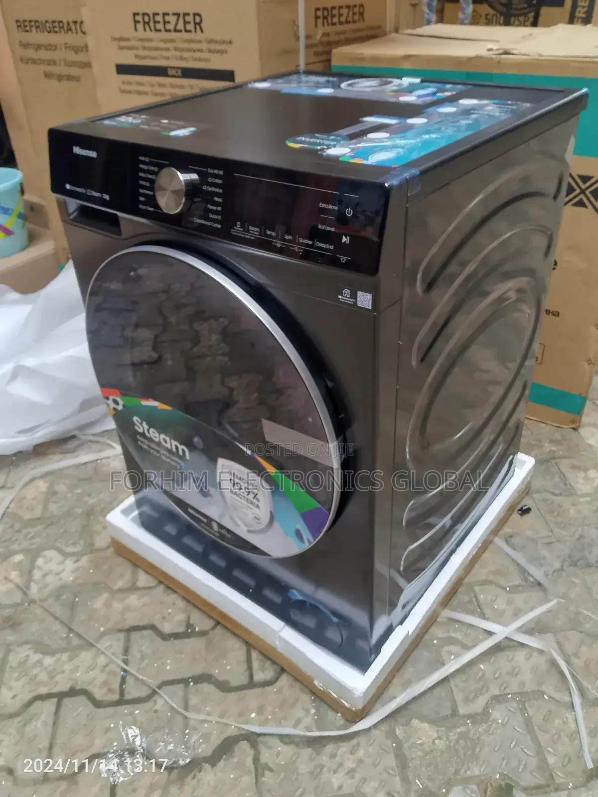 Hisense 12.0kg Automatic Washing Machine.