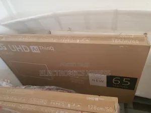 65 Inches LG Uhd Ai Thinq With Wireless Connectivity.